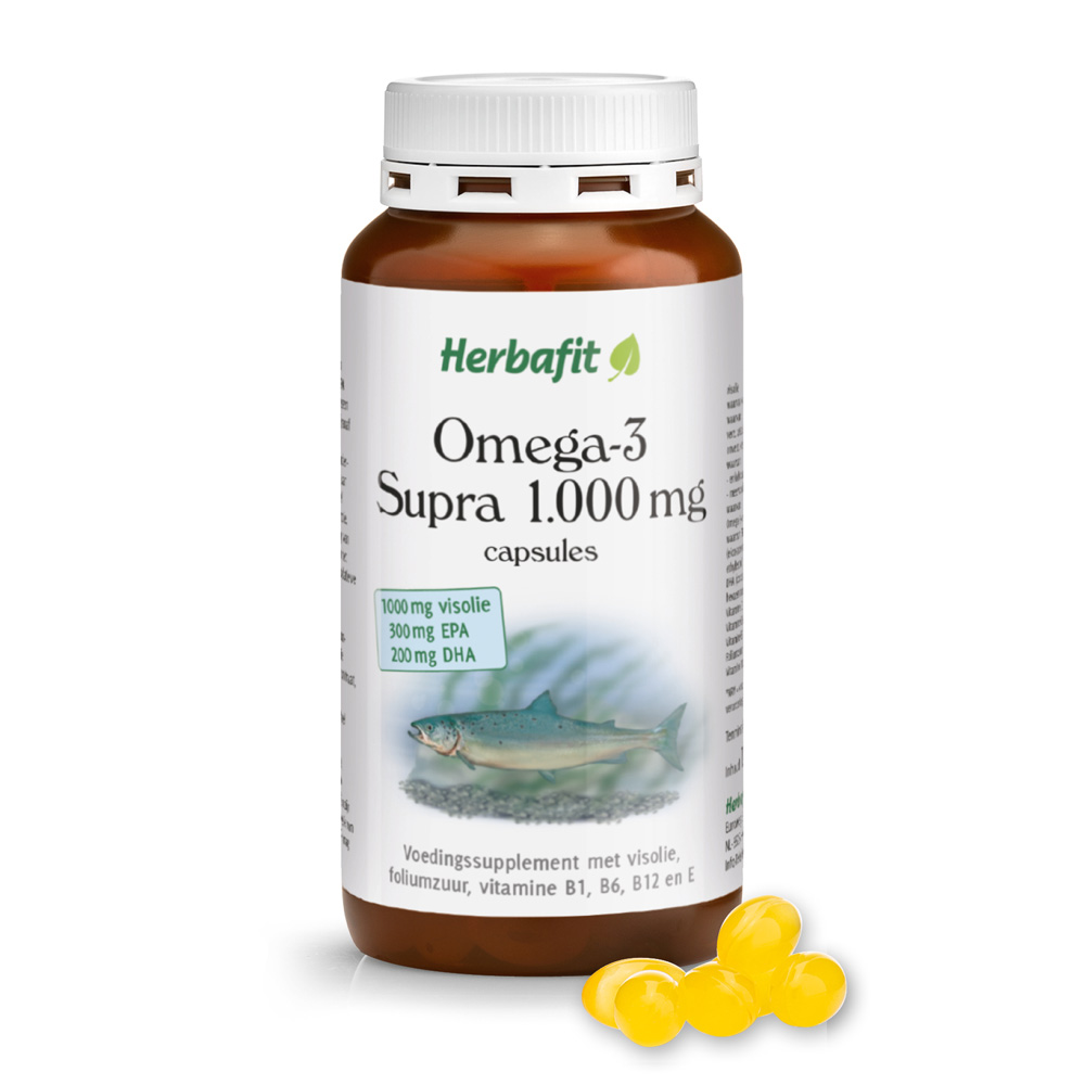 Ongelijkheid Drama Televisie kijken Omega-3-Supra-1000 mg-capsules nu goedkoop online kopen | Herbafit