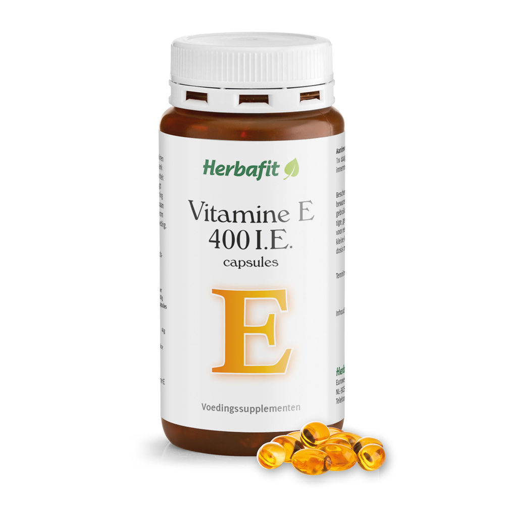 preambule samenvoegen Onderdrukken Vitamine E 400 I.E.-capsules nu goedkoop online kopen | Herbafit