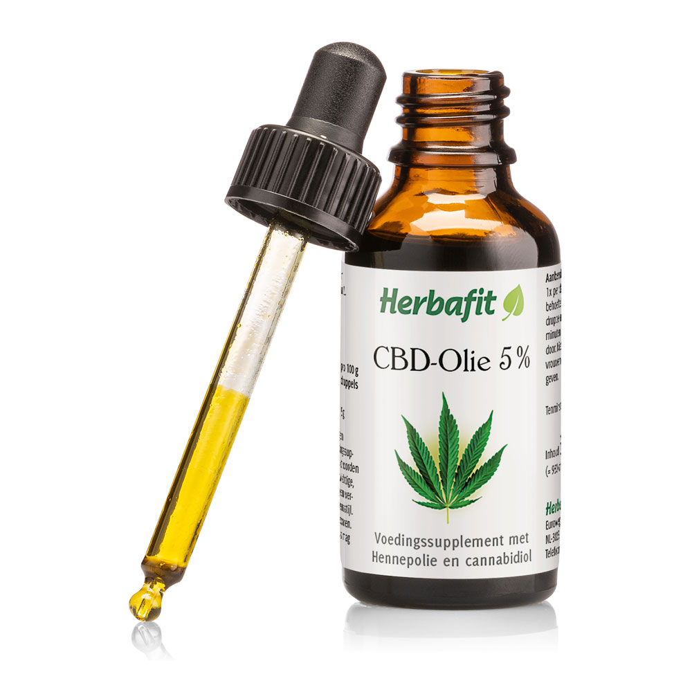 CBD-Olie 5 % Cannabidiol 20 ml nu goedkoop online | Herbafit