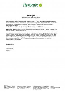 Ader-gel 150 ml 150 ml