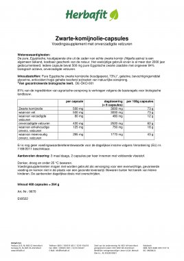 Zwarte-komijnolie-capsules 264 g