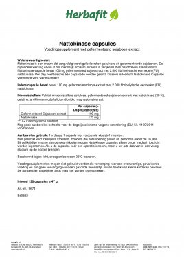 Nattokinase capsules 48 g