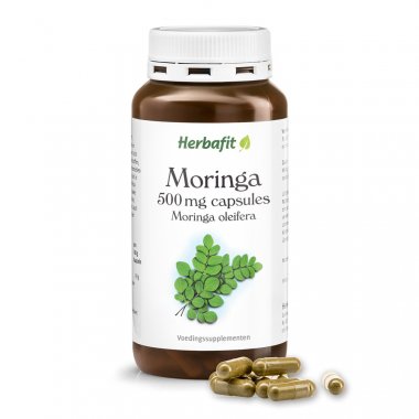 Moringa capsules 500 mg - Moringa oleifera 142 g