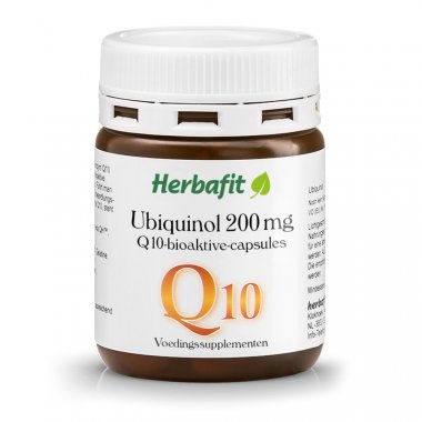 Ubiquinol 200 mg Q10-bioaktive-capsules 34 g
