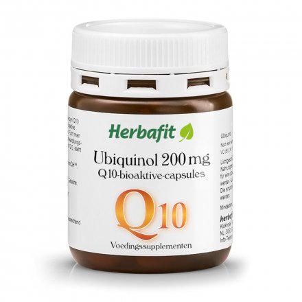 Ubiquinol 200 mg Q10-bioaktive-capsules 34 g