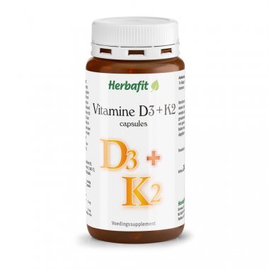 Vitamine D3 + K2 capsules 240 capsules