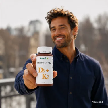 Vitamine D3 + K2 capsules
