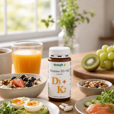 Vitamine D3 + K2 capsules
